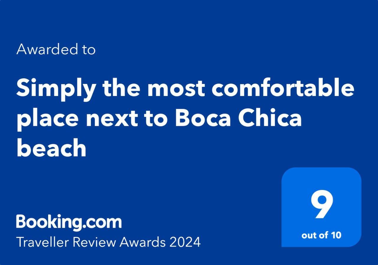 Simply The Most Comfortable Place Next To Boca Chica Beach المظهر الخارجي الصورة